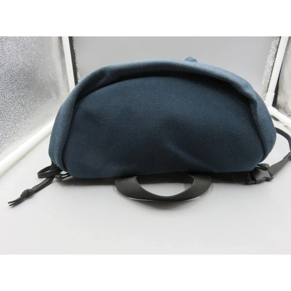 Vintage LL Bean Camera Bag Navy Blue Canvas Made in USA Holster Shoulder Bag